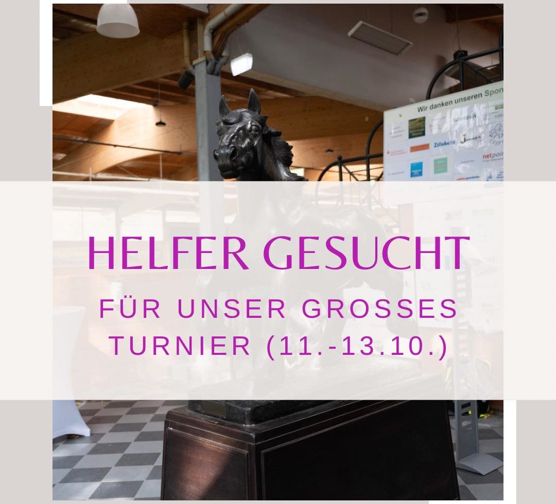 Helfer gesucht