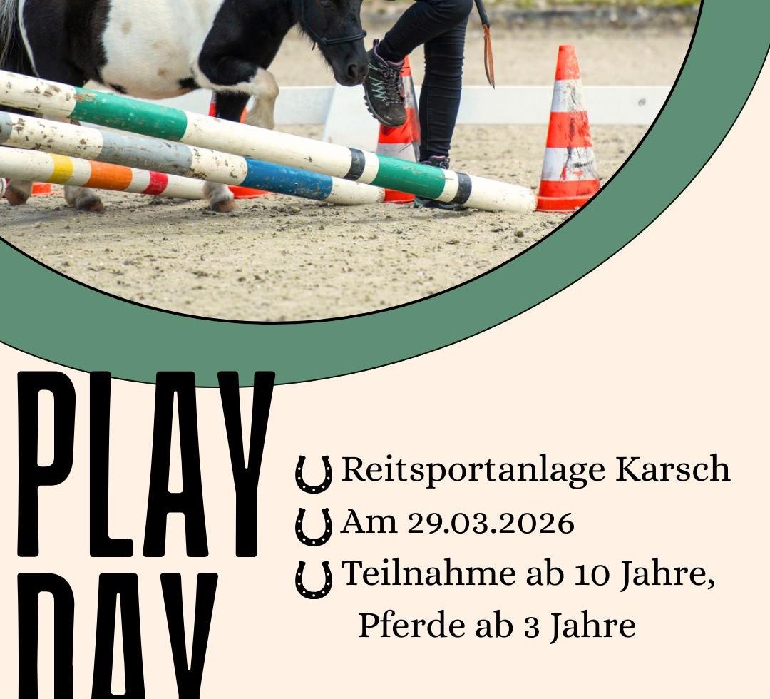 Spontaner Playday für dich & dein Pferd!
